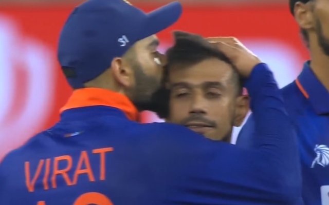 Virat Kohli and Yuzvendra Chahal