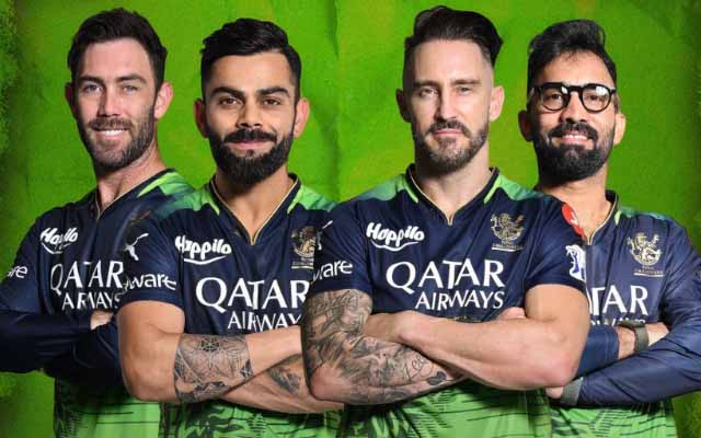 RCB green jersey