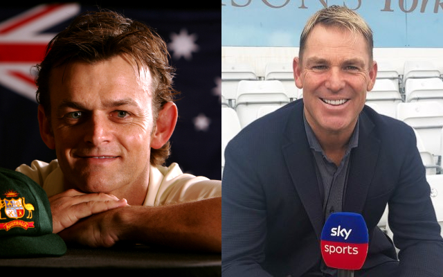 Adam Gilchrist and Shane Warne