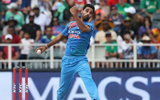 Bhuvneshwar Kumar of India