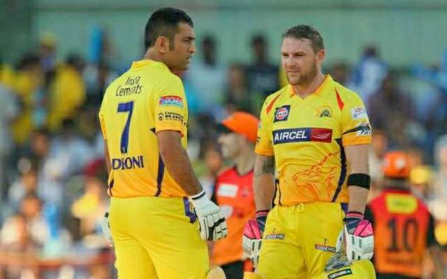 Brendon McCullum and MS Dhoni