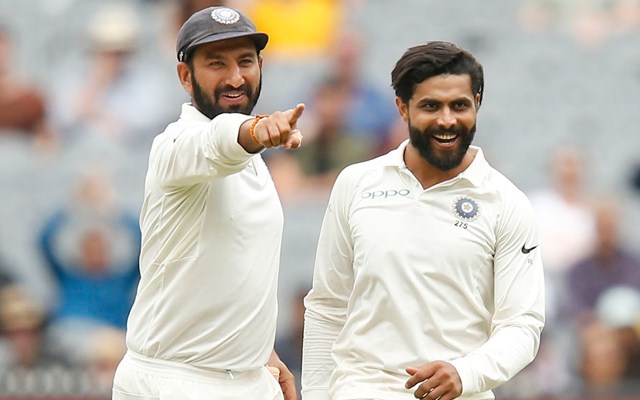 Cheteshwar Pujara and Ravindra Jadeja