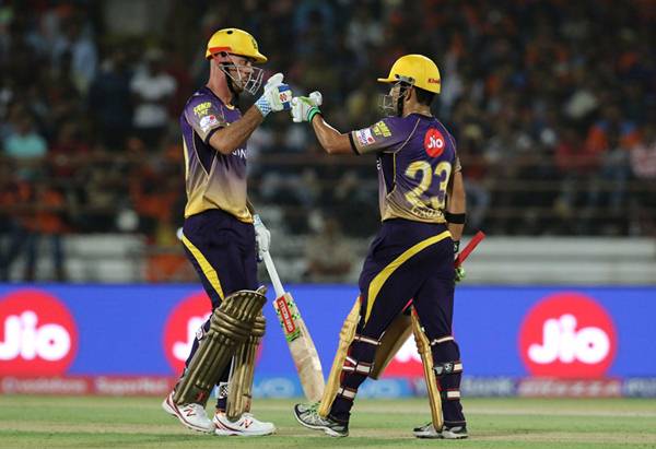 Chris Lynn & Gautam Gambhir