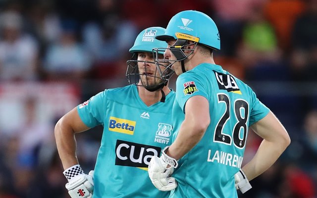 Chris Lynn and Dan Lawrence