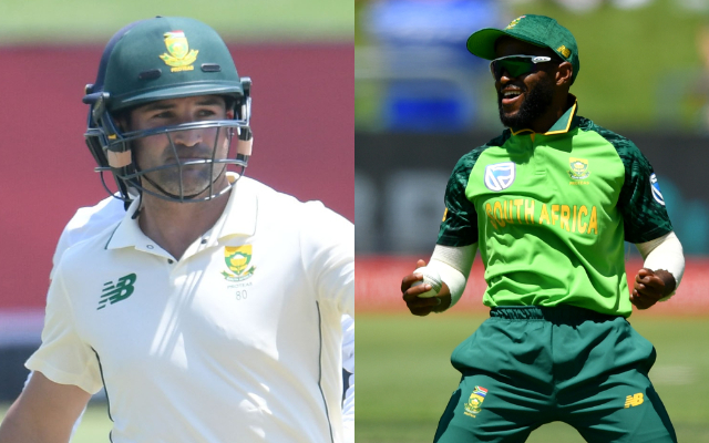 Dean Elgar and Temba Bavuma