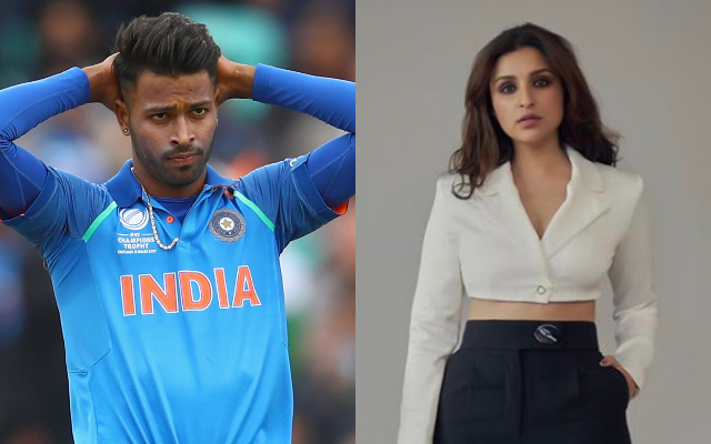 Hardik Pandya and Parineeti Chopra