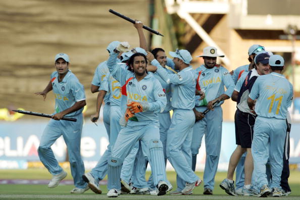 India were crowned World T20 champions in 2007
