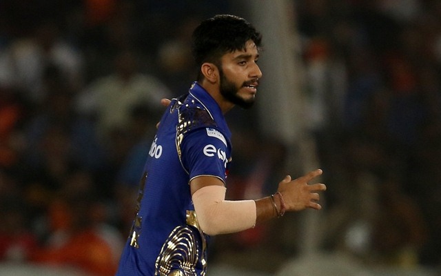 Mayank Markande of Mumbai Indians