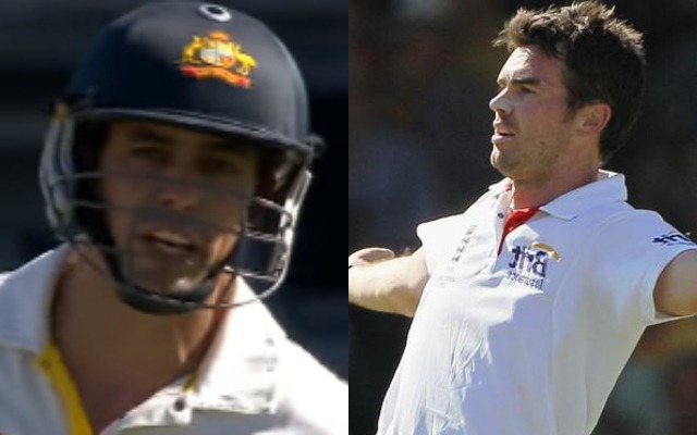 Mitchell Johnson and James Anderson