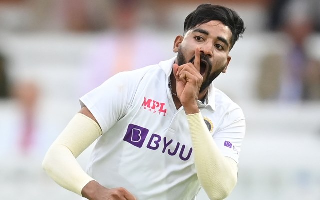 Mohammed Siraj