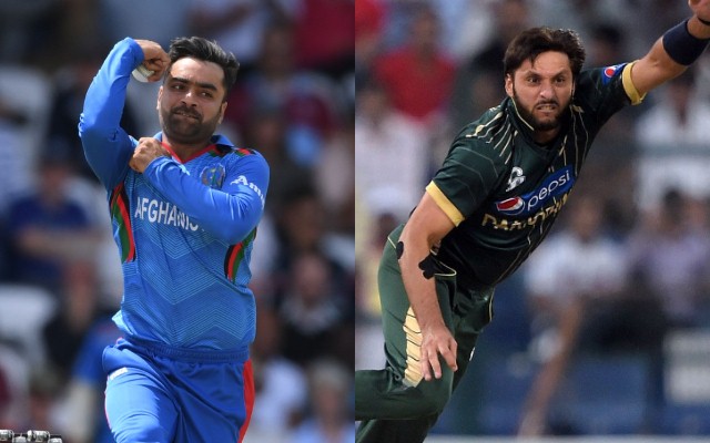 Rashid Khan - Shahid Afridi