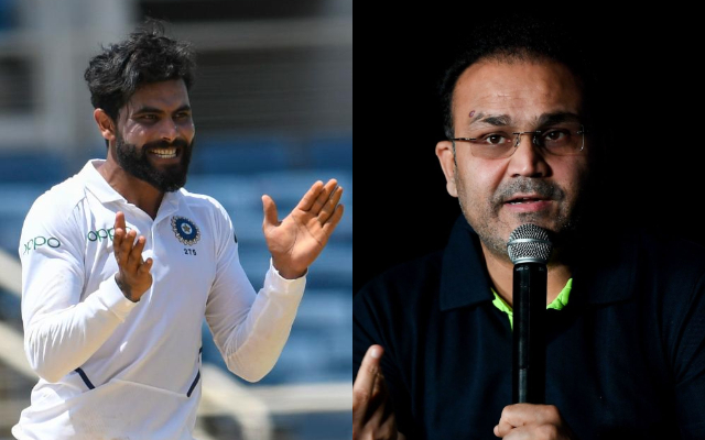 Ravindra Jadeja and Virender Sehwag