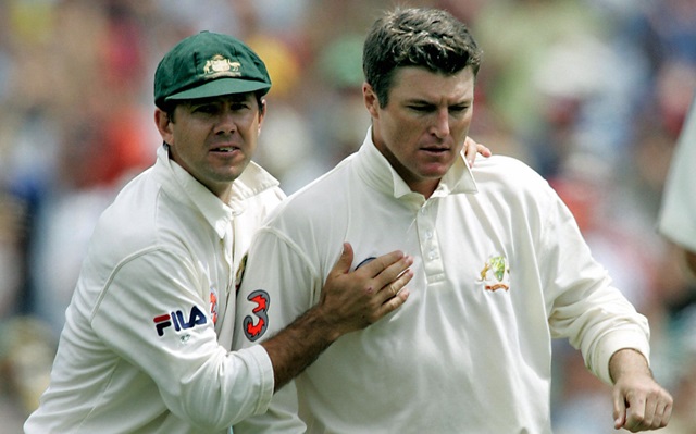 Ricky Ponting and Stuart MacGill