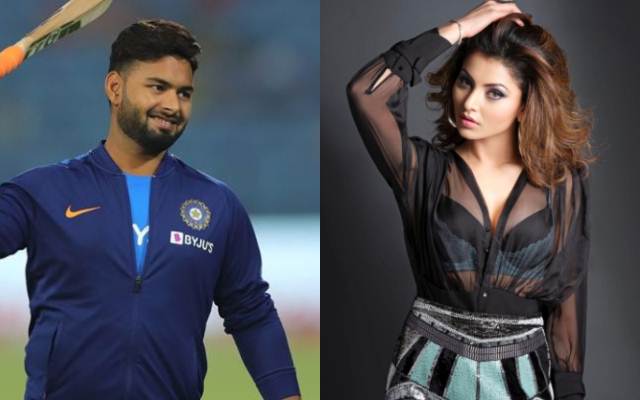 Rishabh Pant and Urvashi Rautela