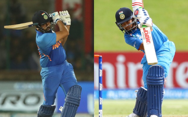 Rohit Sharma - Prithvi Shaw