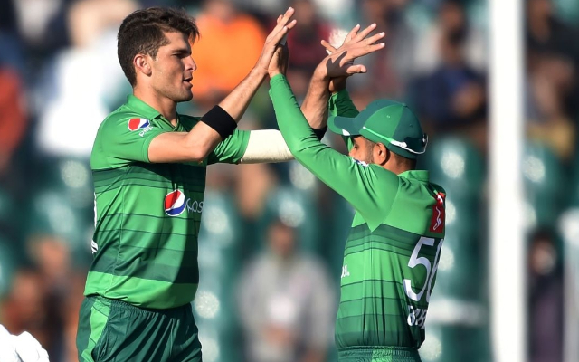 Shaheen Afridi and Babar Azam