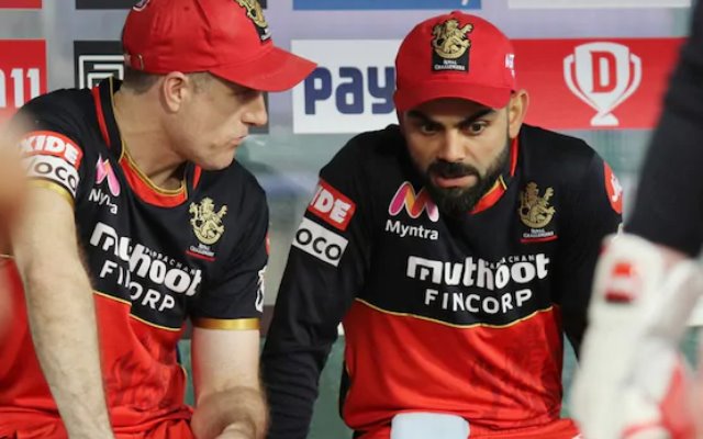 Simon Katich and Virat Kohli