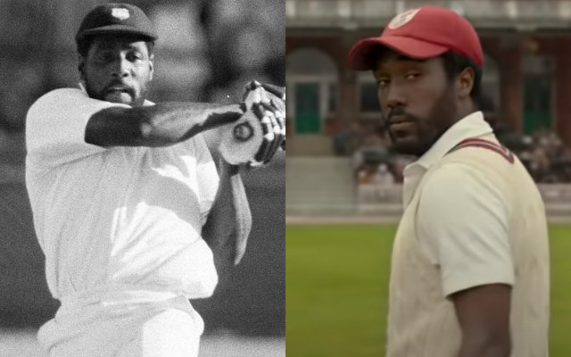 Sir Viv Richards and 83 movie actor