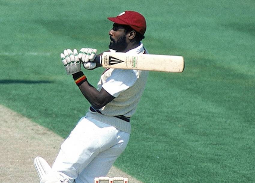 Former West Indies Legendary batsman Sir Viv Richards stands at 7th position in the list with 84 sixes in his test career. (Photo Source: Getty Images)