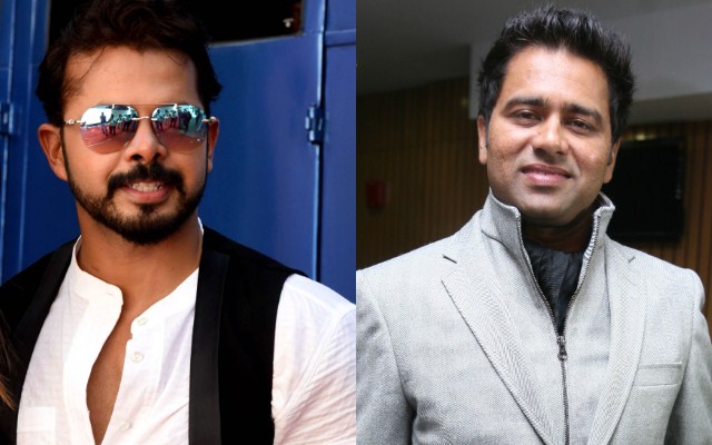 Sreesanth and Aakash Chopra