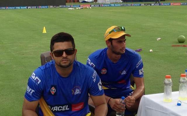 Suresh Raina and Ronit More